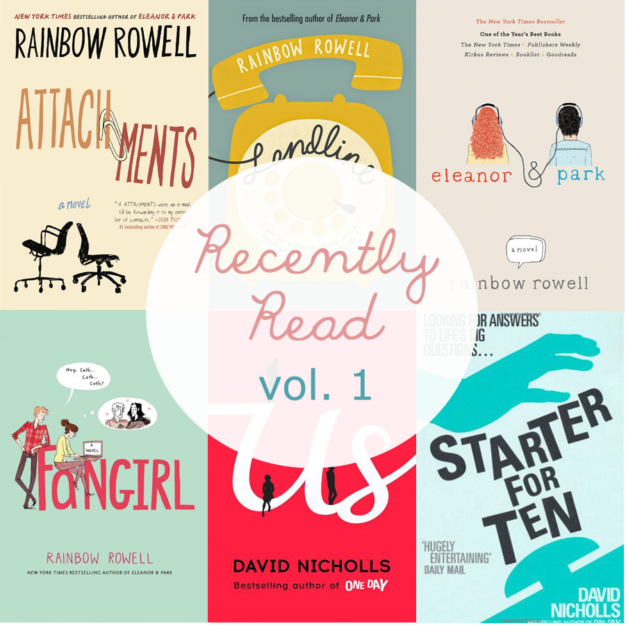 Recently Read vol.&nbsp;1